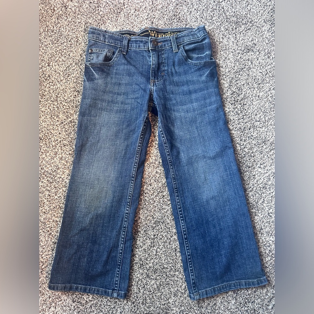 Wrangler Boys 8 Husky Blue Jeans